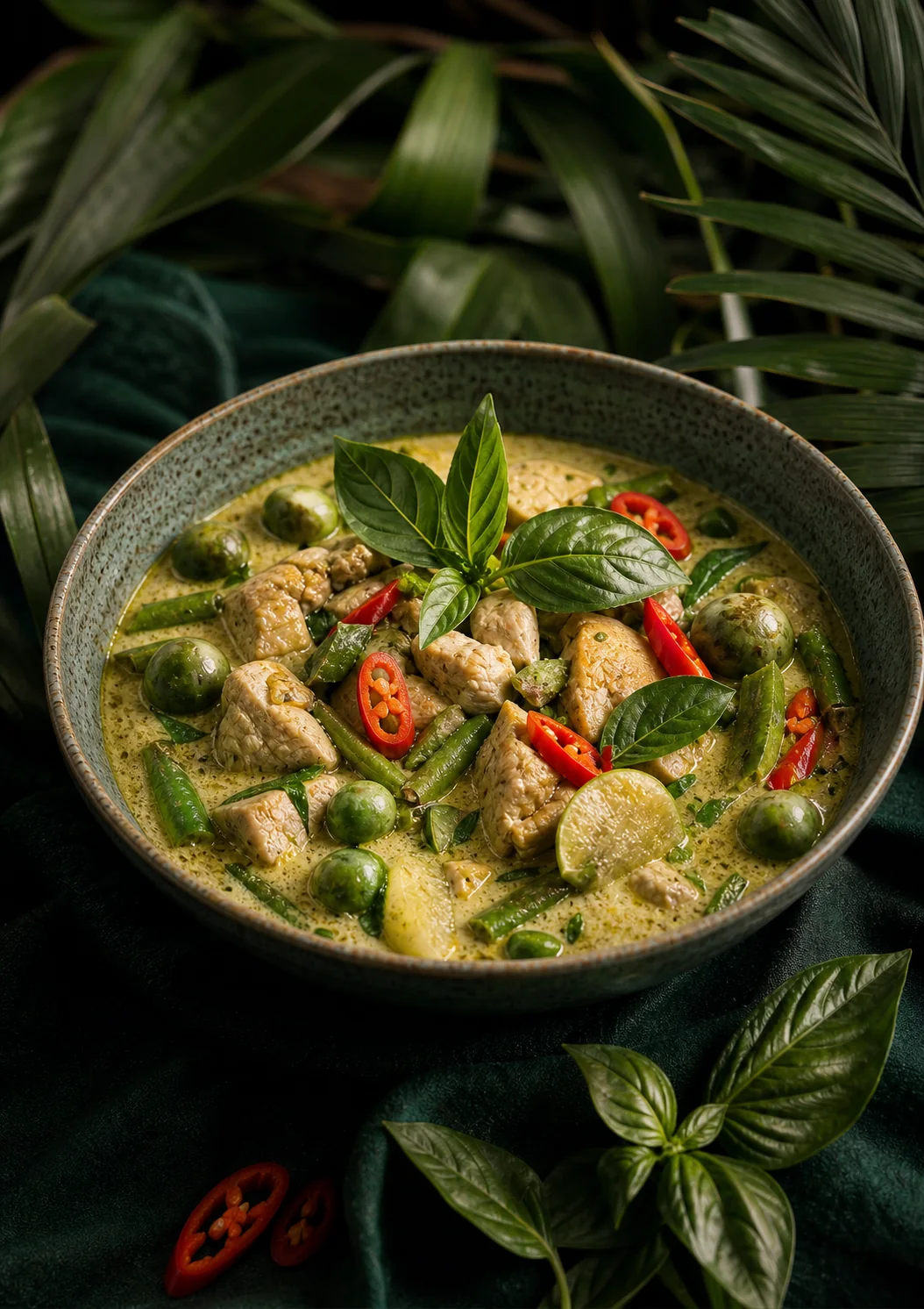 Zielone curry — danie YamYam Thai
