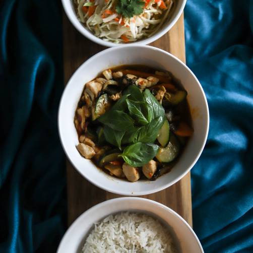 Zdjęcie Wok, Wok Z Tajską Bazylią