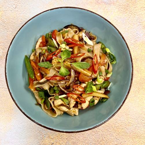 Zdjęcie Danie Tygodnia, Drunken Noodles Z Wieprzowiną -15%