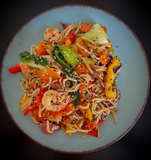 Zdjęcie Smażone Makarony, Pad Mee Sua Teriyaki